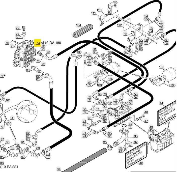 Rozdzielacz hydrauliczny MANITOU 233770