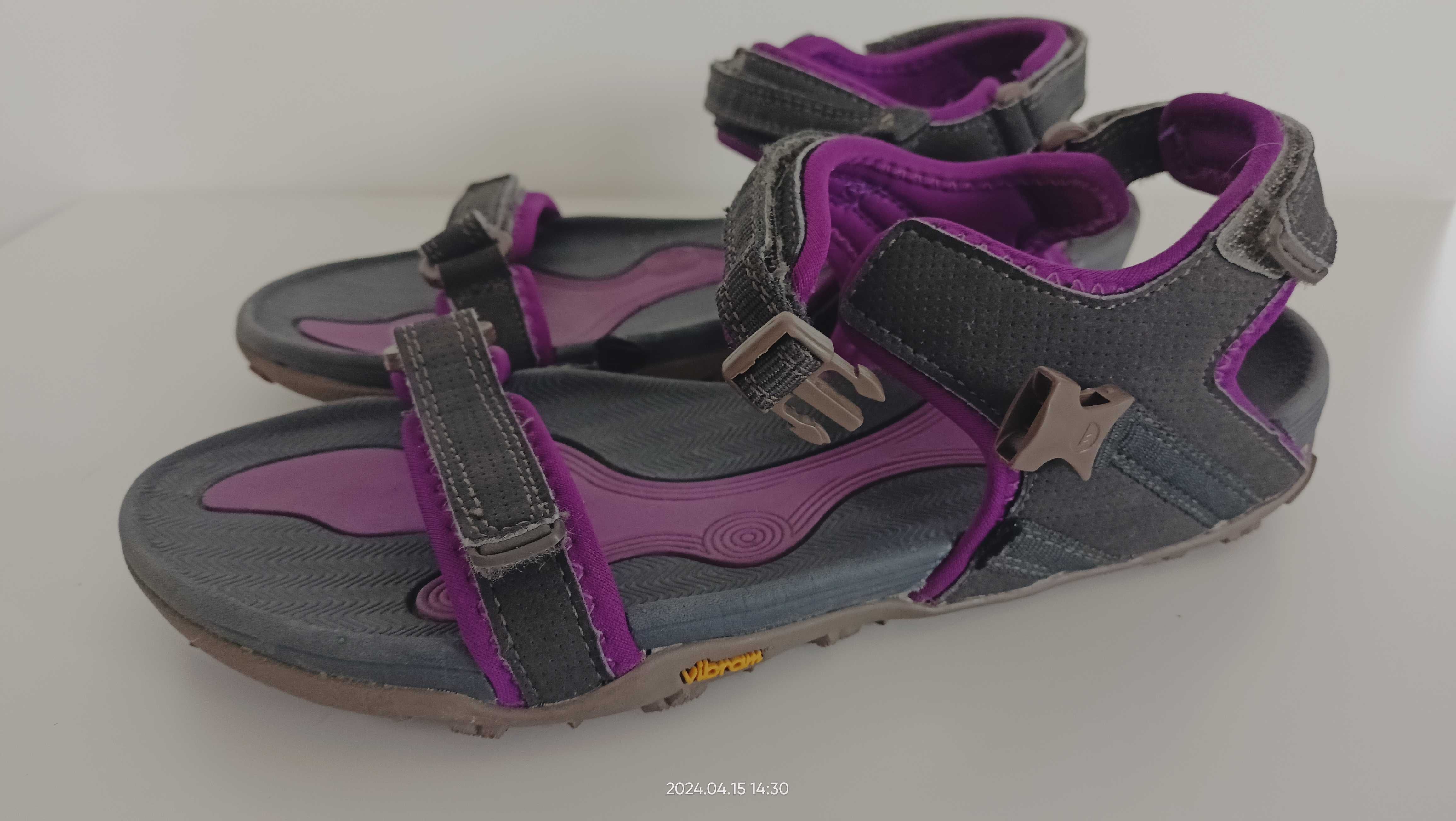 Sandały sportowe trekingowe HI-TEC 38 Vibram na klik super Lublin