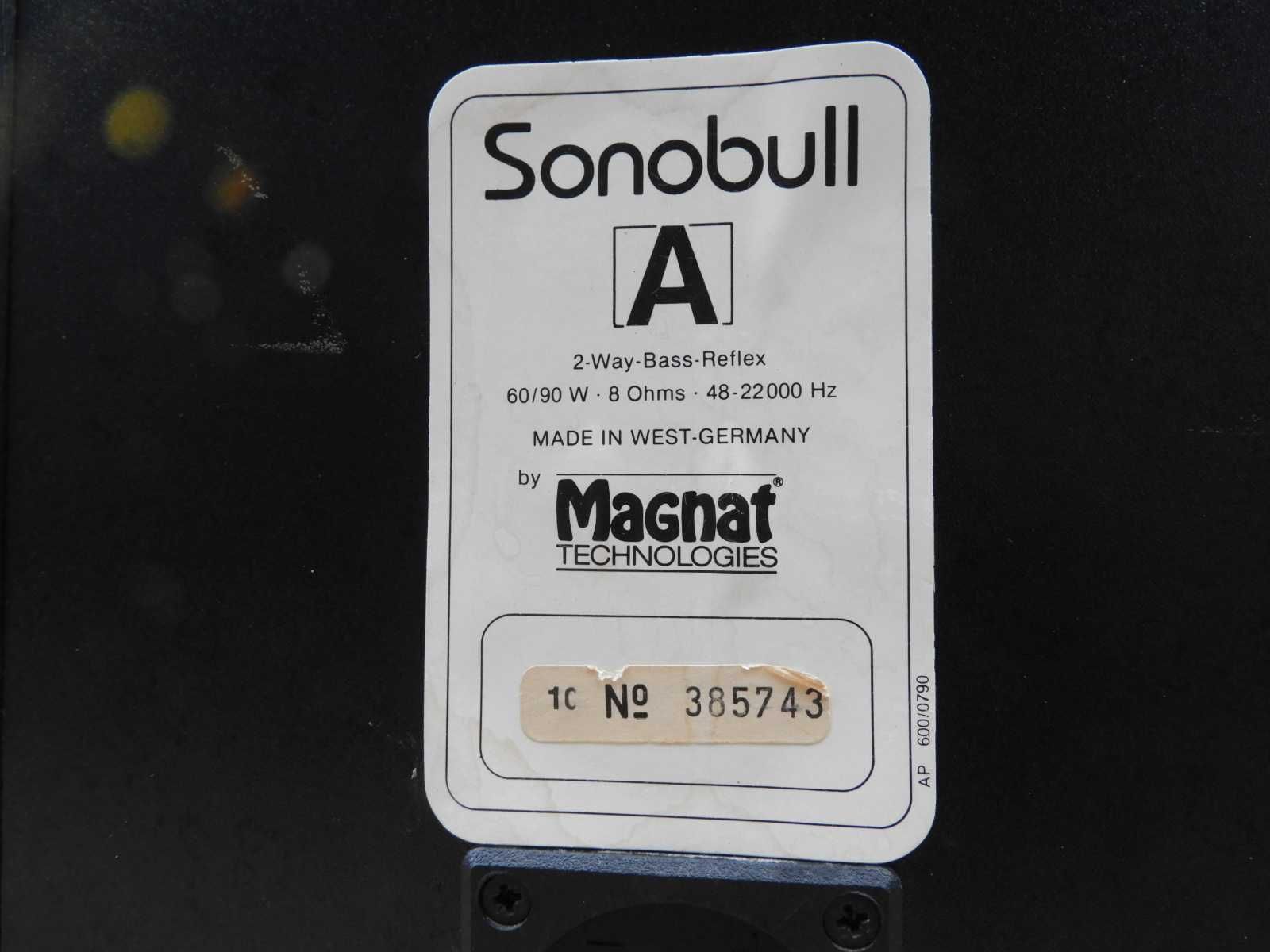 Kolumny Magnat Sonobull A do zestawu