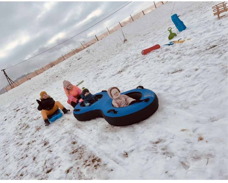 Domki nad jeziorem Czorsztyńskim, Domki w górach na zimę
