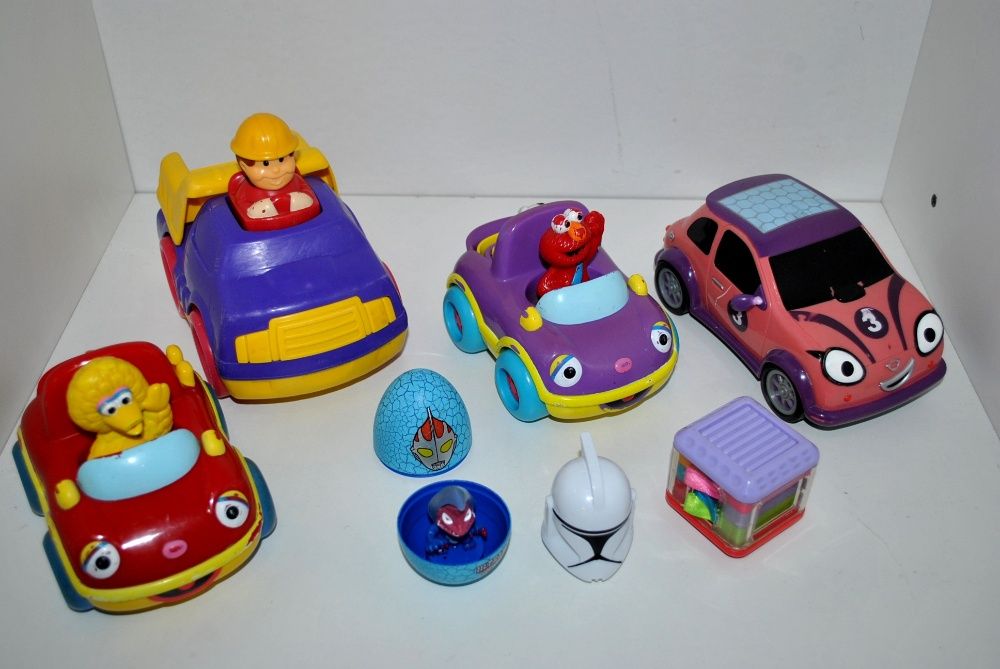 машинки игрушки для малышей инерционные Vtech mattel fisher price elmo