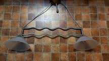 Lampa sufitowa na 2 żarówki