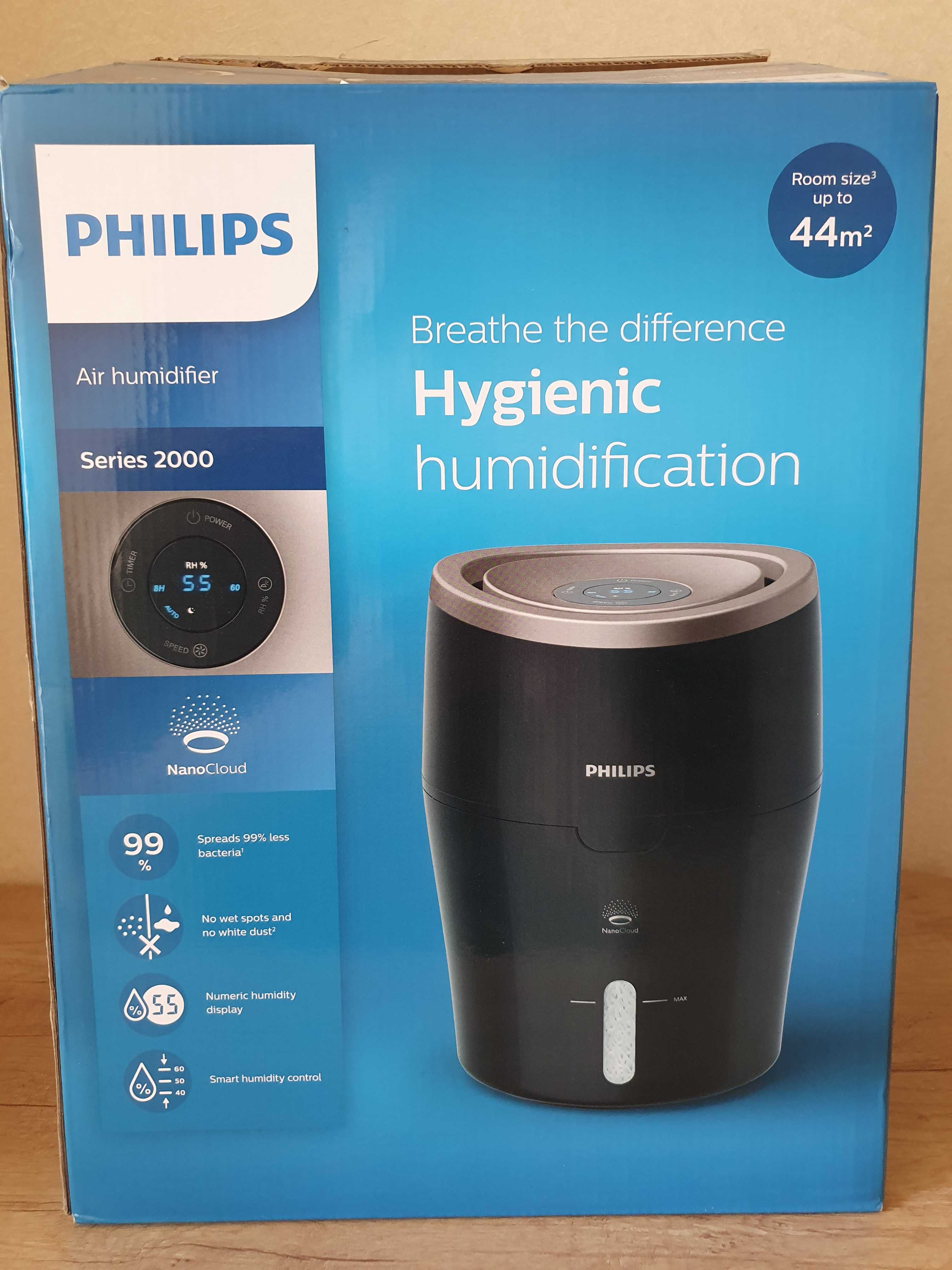 Зволожувач PHILIPS Safe & clean Series 2000 HU4813/10 + FY2401/30