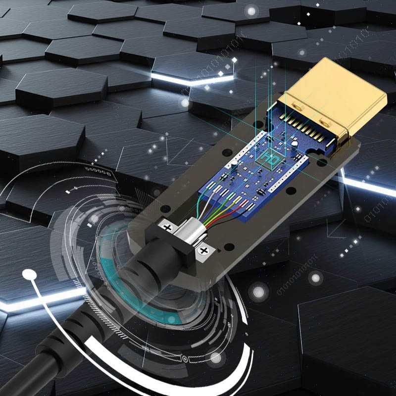 Оптический кабель HDMI 2.1 8k 60hz 4k 120hz 2k 144hz 240hz 10/15/20/30
