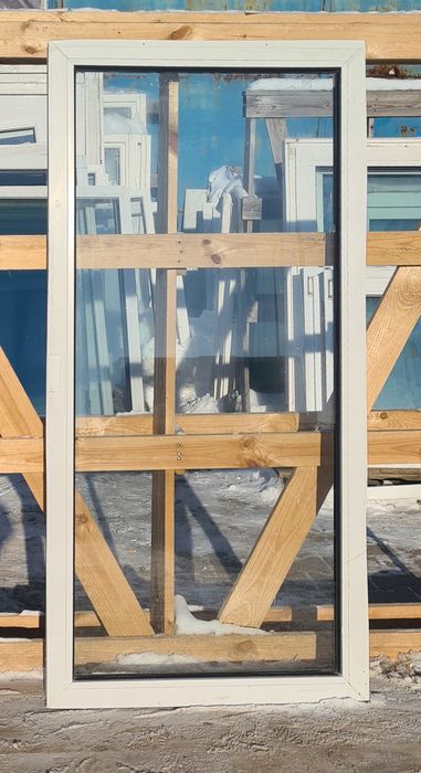 OKNA KacprzaK Witryna 74x151 FIX Używany PCV