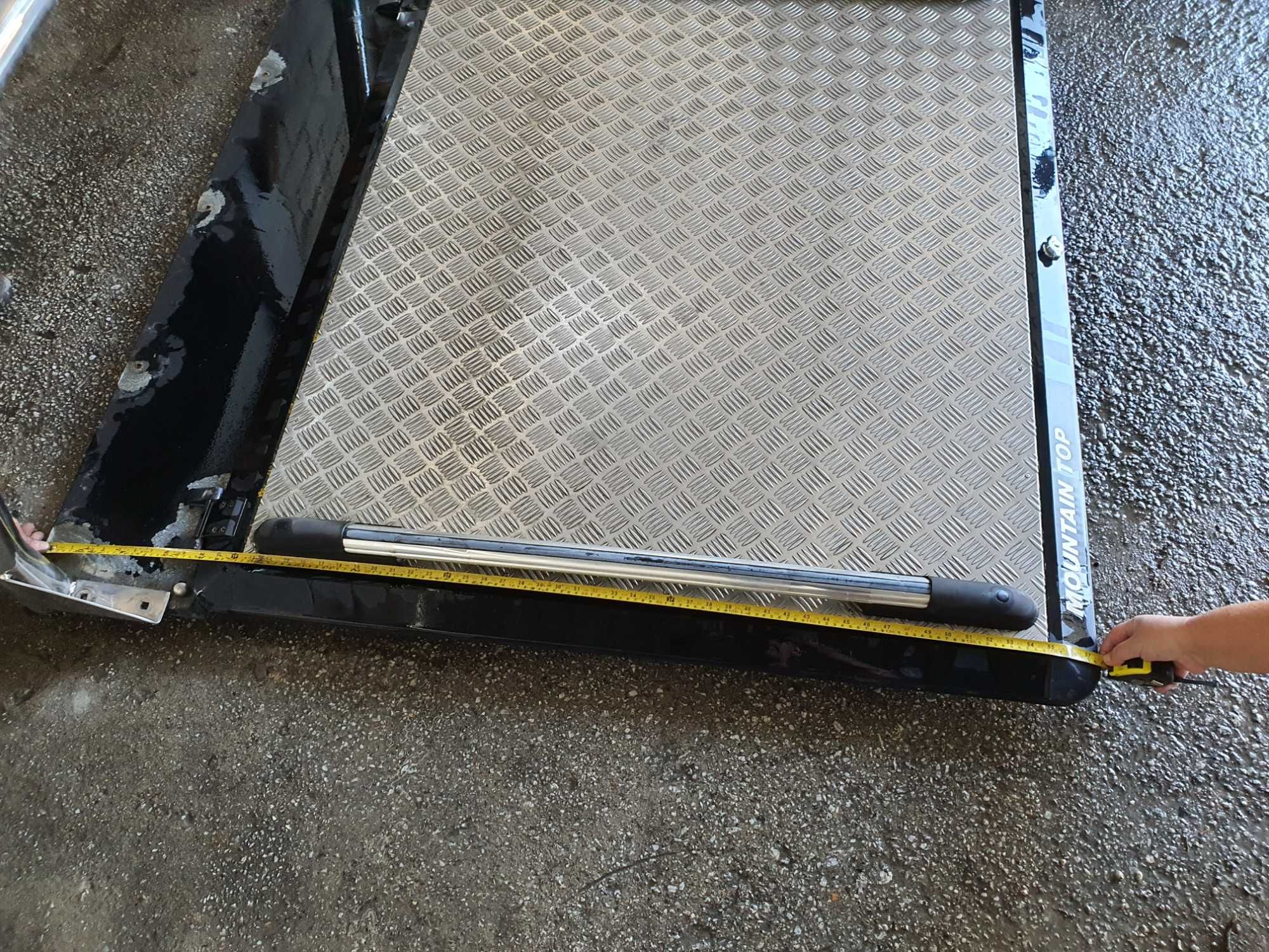 Tampa Full box Hard Top Nissan Navara D22 EM ALUMINIO