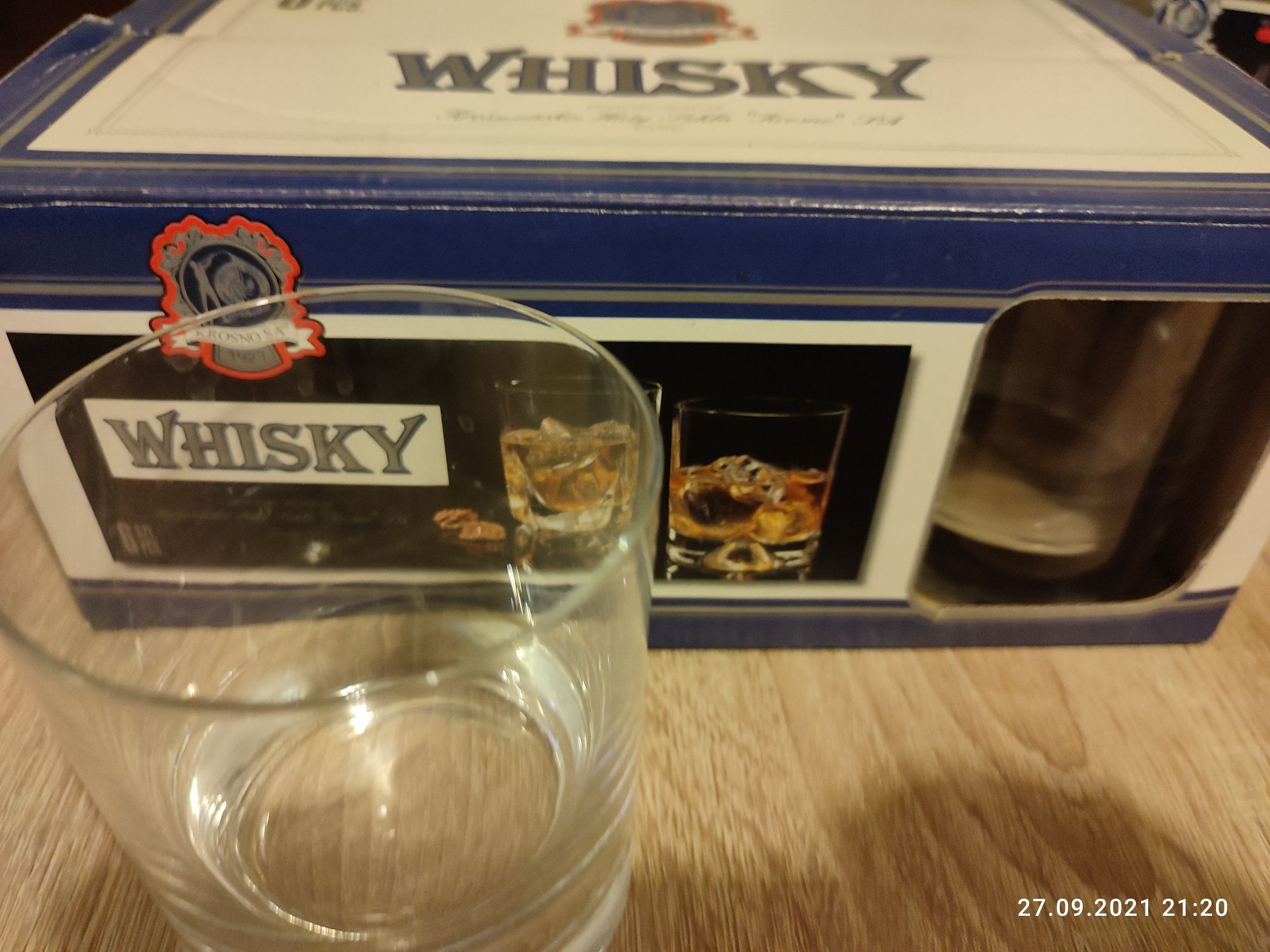 Szklanki do whisky grube szkło