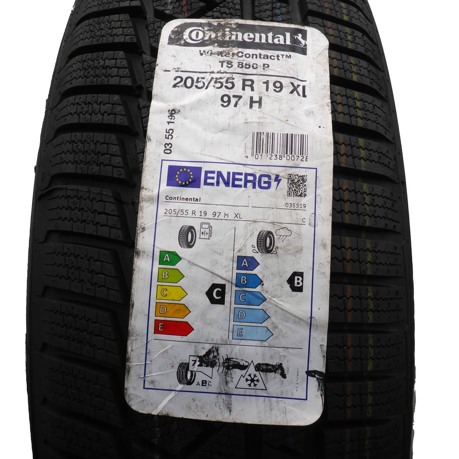 Opona 205/55/19 Continental 205/55R19 97H XL Zimowa 2021 Nieużywana