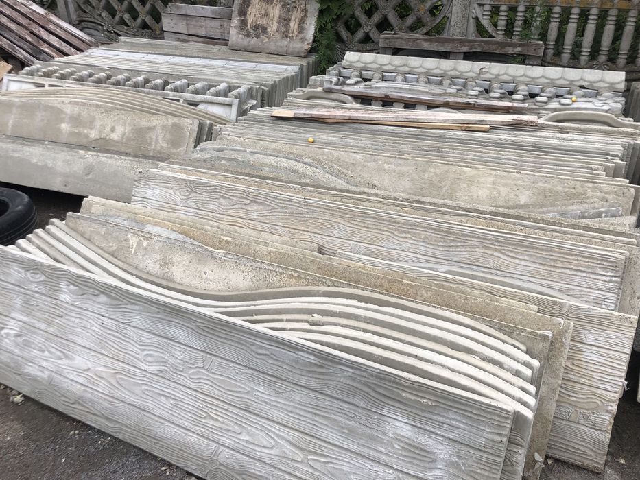 Евроогорожа, бетонна огорожа б/у некондиція