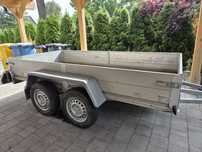 Przyczepka dwuosiowa Rydwan EURO C-750/F3