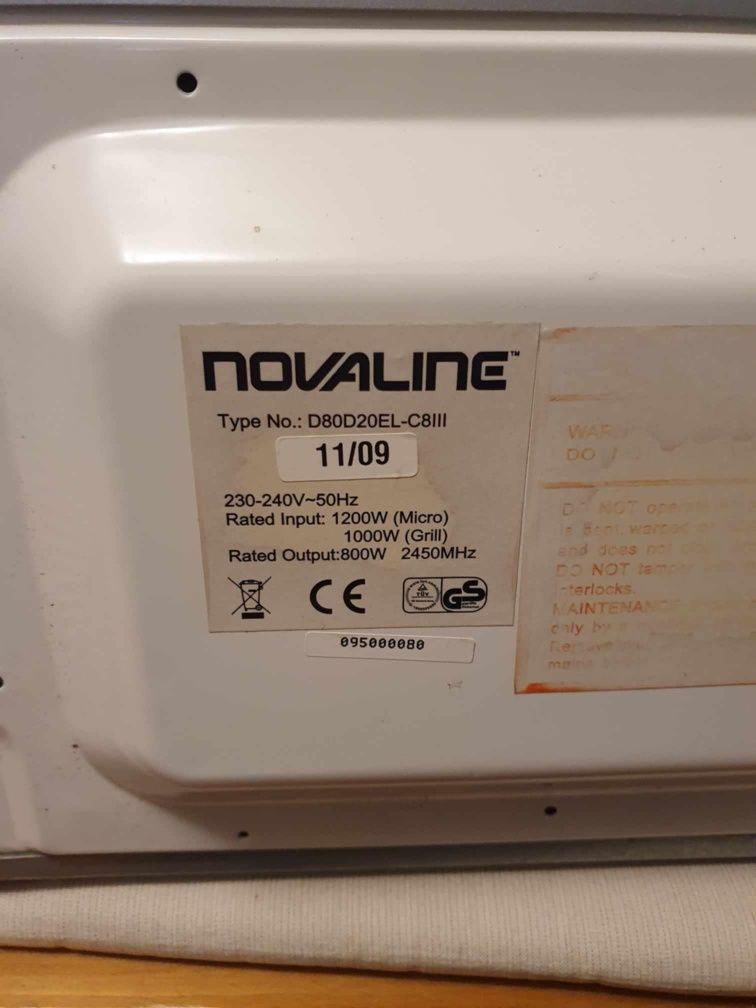 Mikrofala Novaline z Grillem