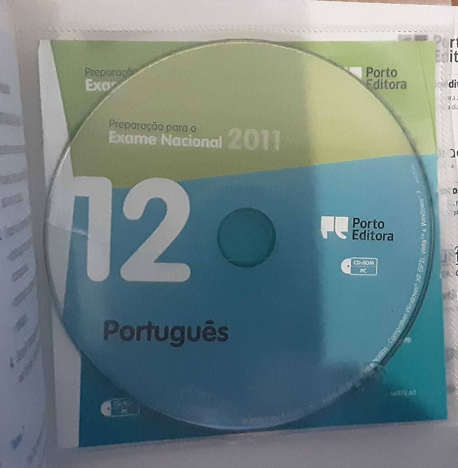 Livro Preparação para o Exame Nacional - Português - 12º Ano (Com CD)