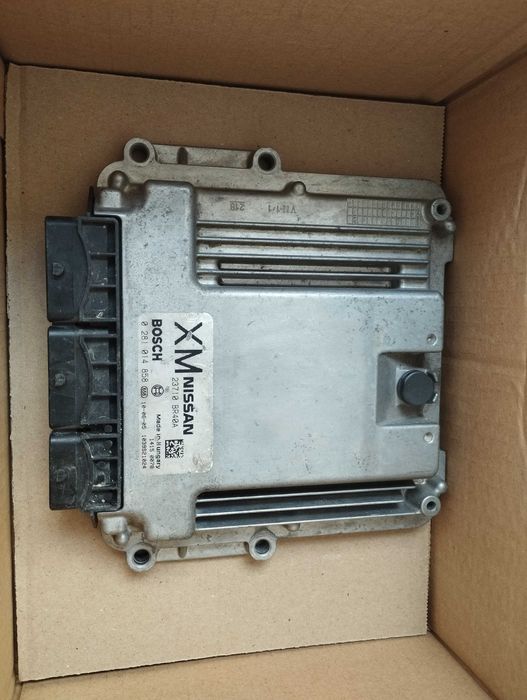 Блок мотора ЭБУ 0281014858 Nissan QASHQAI 23710BR40A