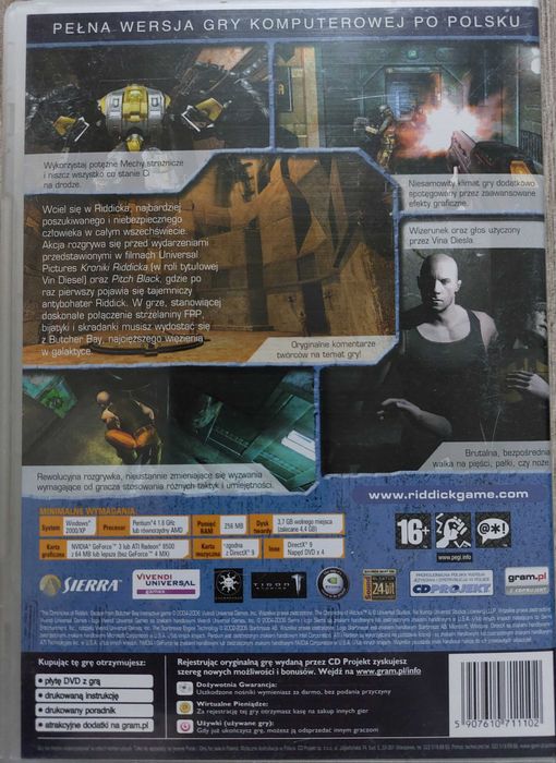 Kroniki Riddicka Ucieczka z Butcher Bay (PC)