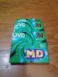 JVC Minidisc 74 Green