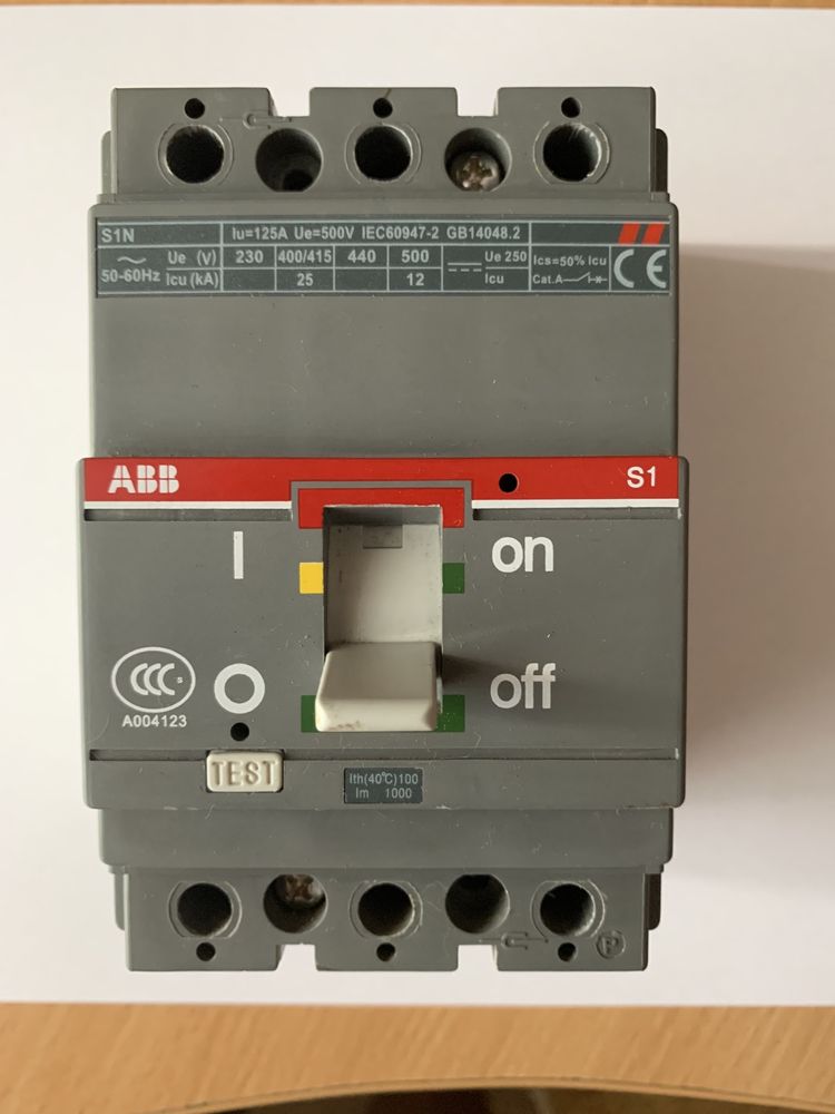 Автомати ABB 3p 125A