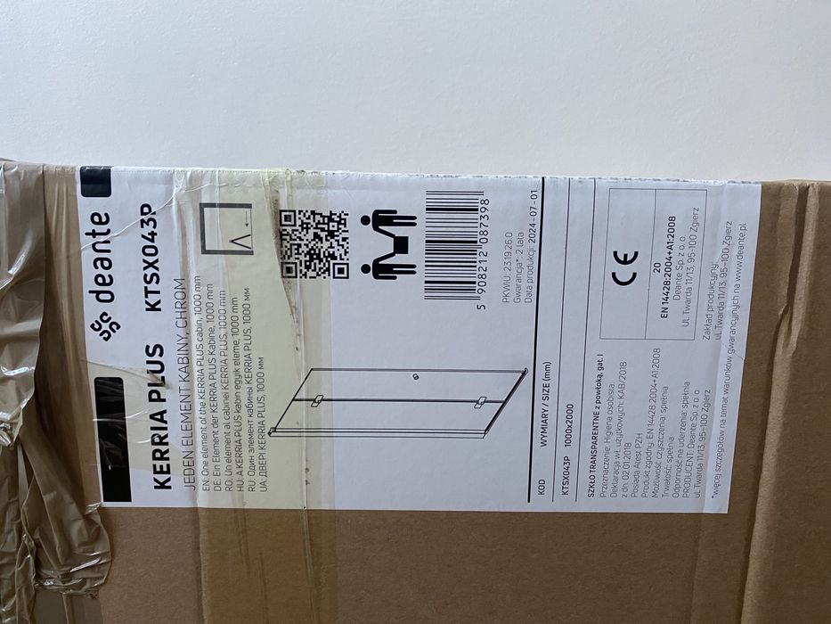 Kabina prysznicowa firmy Daenta