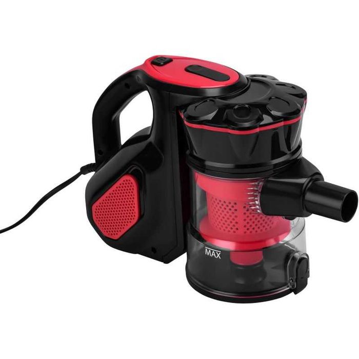 ODKURZACZ PIONOWY 600W 0,5L bezworkowy lekki 2 w 1  czerwony KD5147