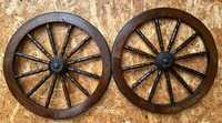 Rodas antigas em madeira, 40 cm de diâmetro 50 cm