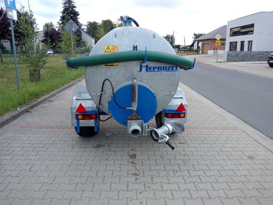 Beczkowóz asenizacyjny Meprozet Kościan 4 300 l beczka wóz jak NOWA