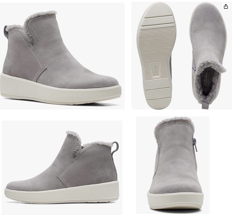 Зимові чоботи Clark’s, розмір 37,5; устілка 24,5 см