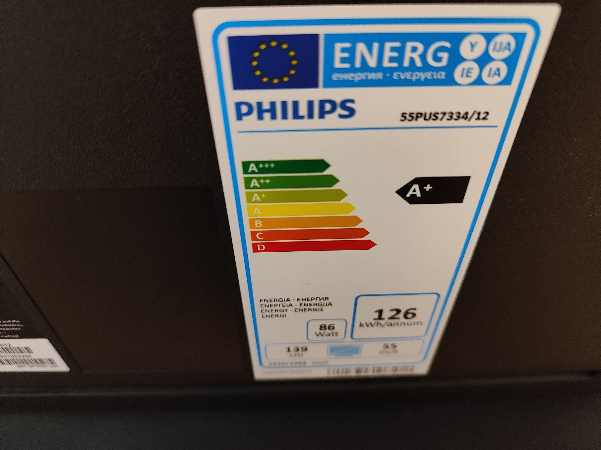 Philips 55PUS7334/12 matryca sprawna