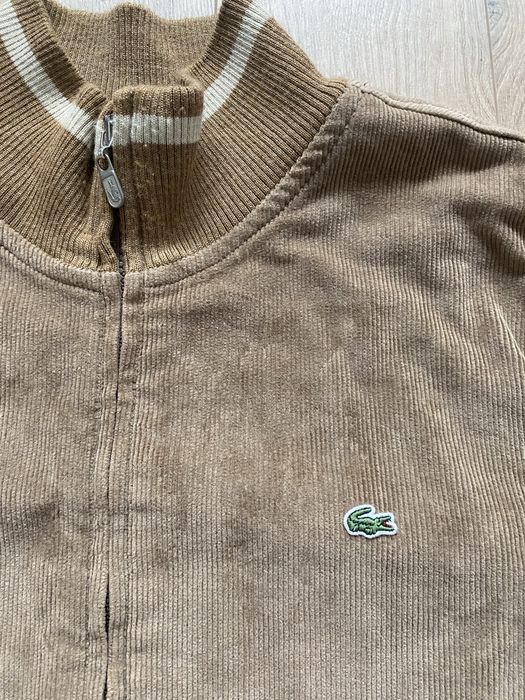 Lacoste kurtka męska vintage bomber bez kaptura