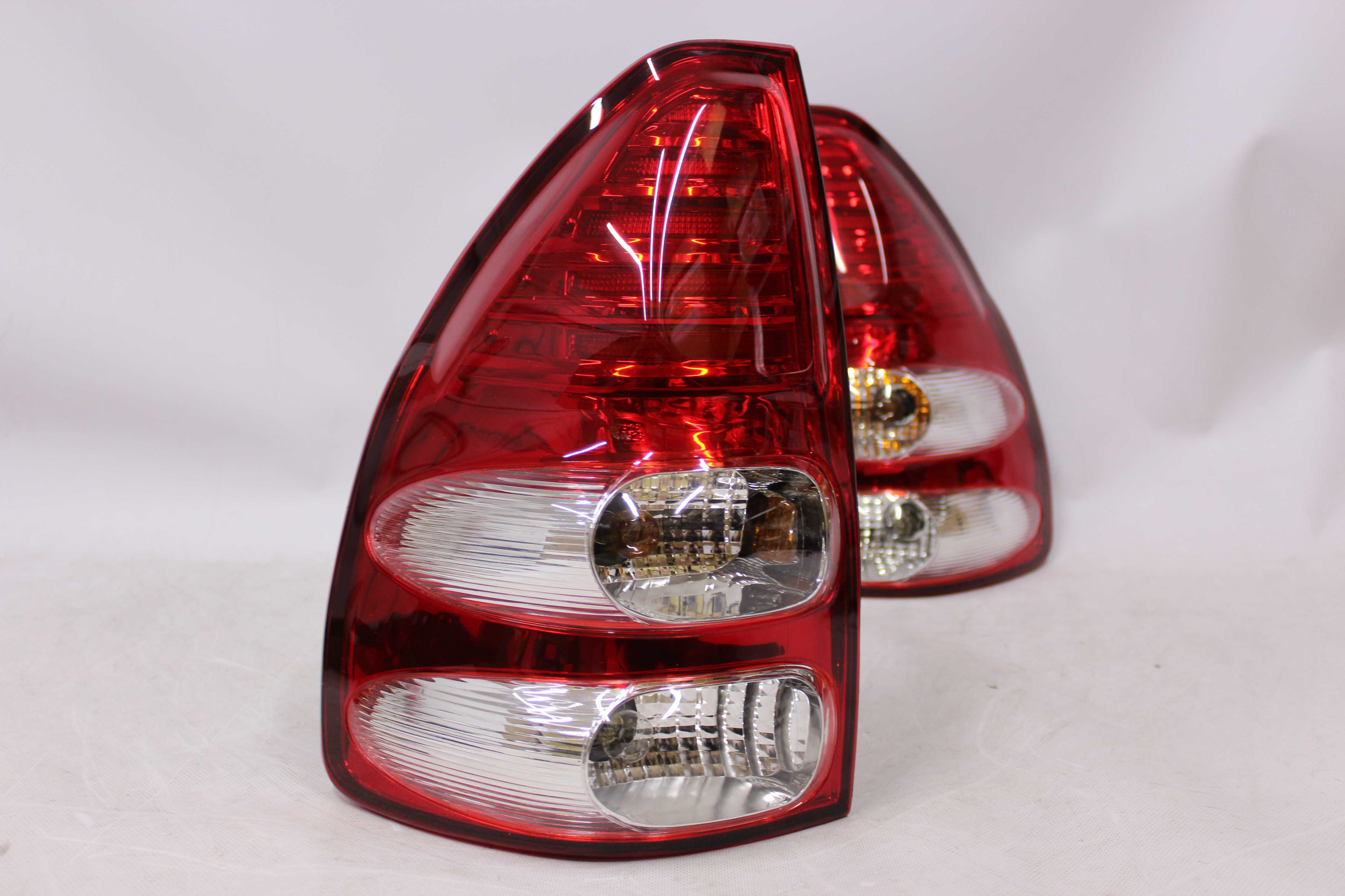 Lampy światła tył tylne TOYOTA LAND CRUISER 120 r.03-09 RED TUNING LED