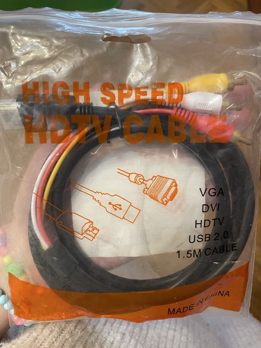 Новий кабель HDMI to 3RCA