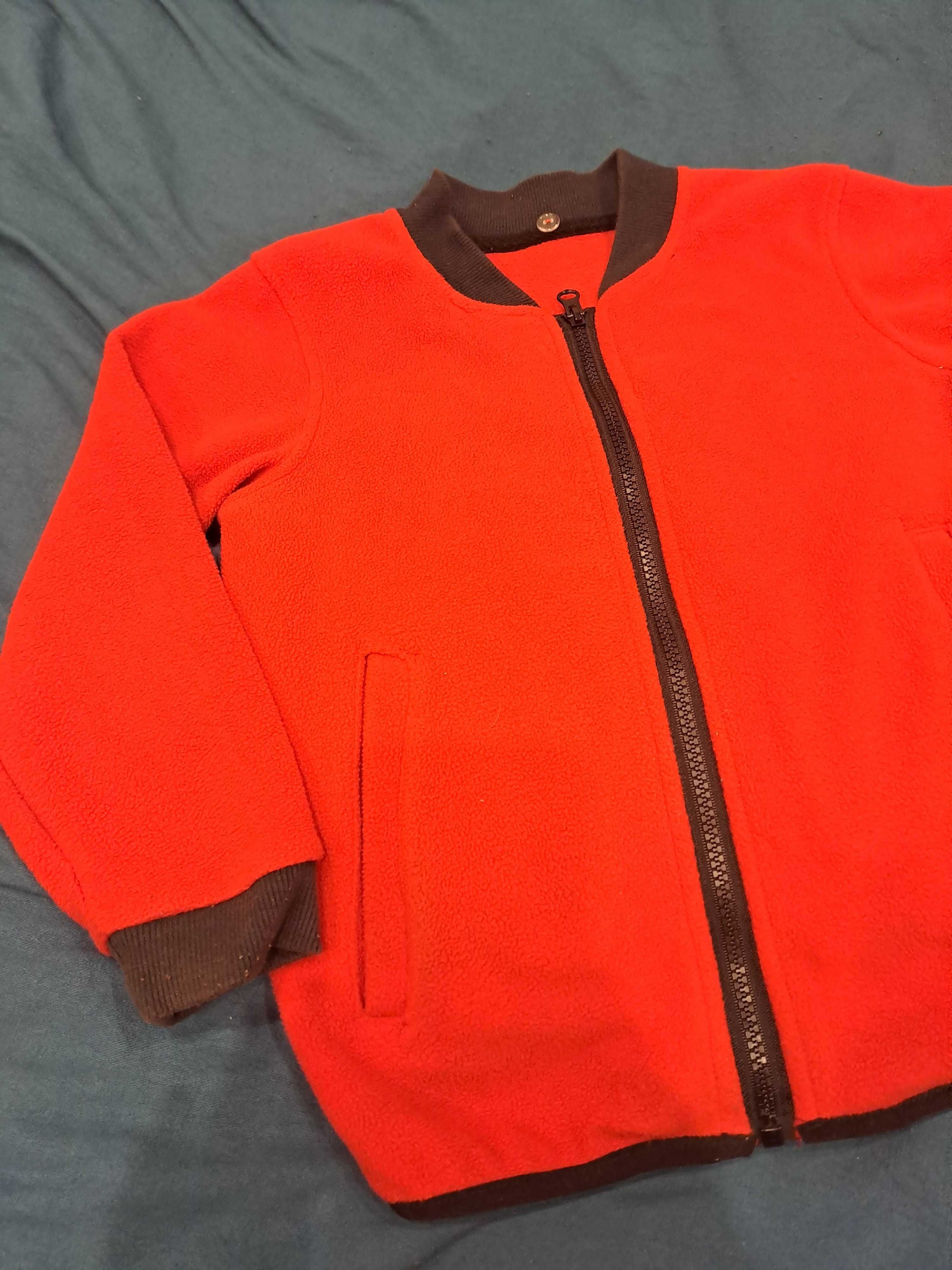 Bluza polar czerwona  116