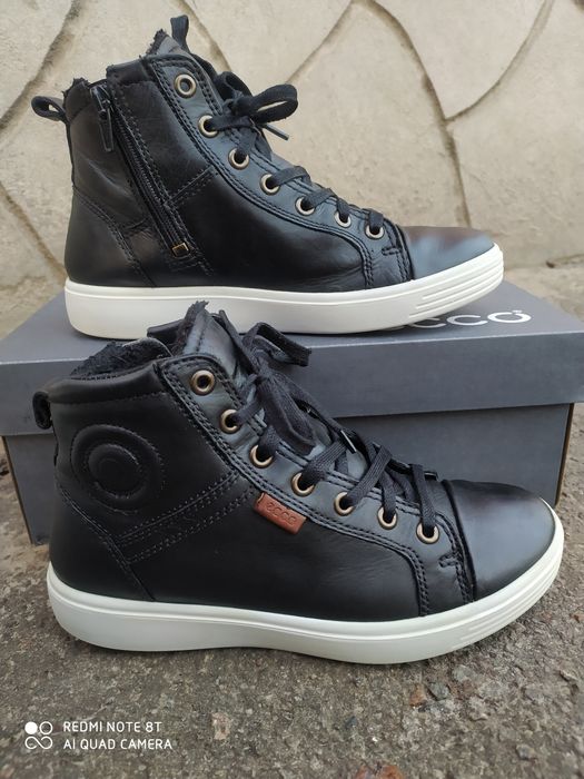 Ecco 35 ботинки на хлопчика зимові черевики чоботи кеди взуття ессо