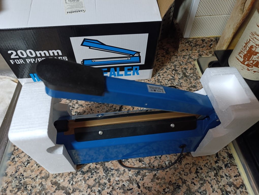 Máquina para selar sacos