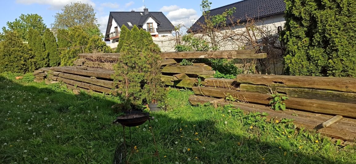 Sprzedam belki , krokwie z rozbiórki stodoły.
