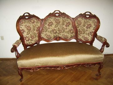 Stara Stylowa kanapa sofa - replika vintage