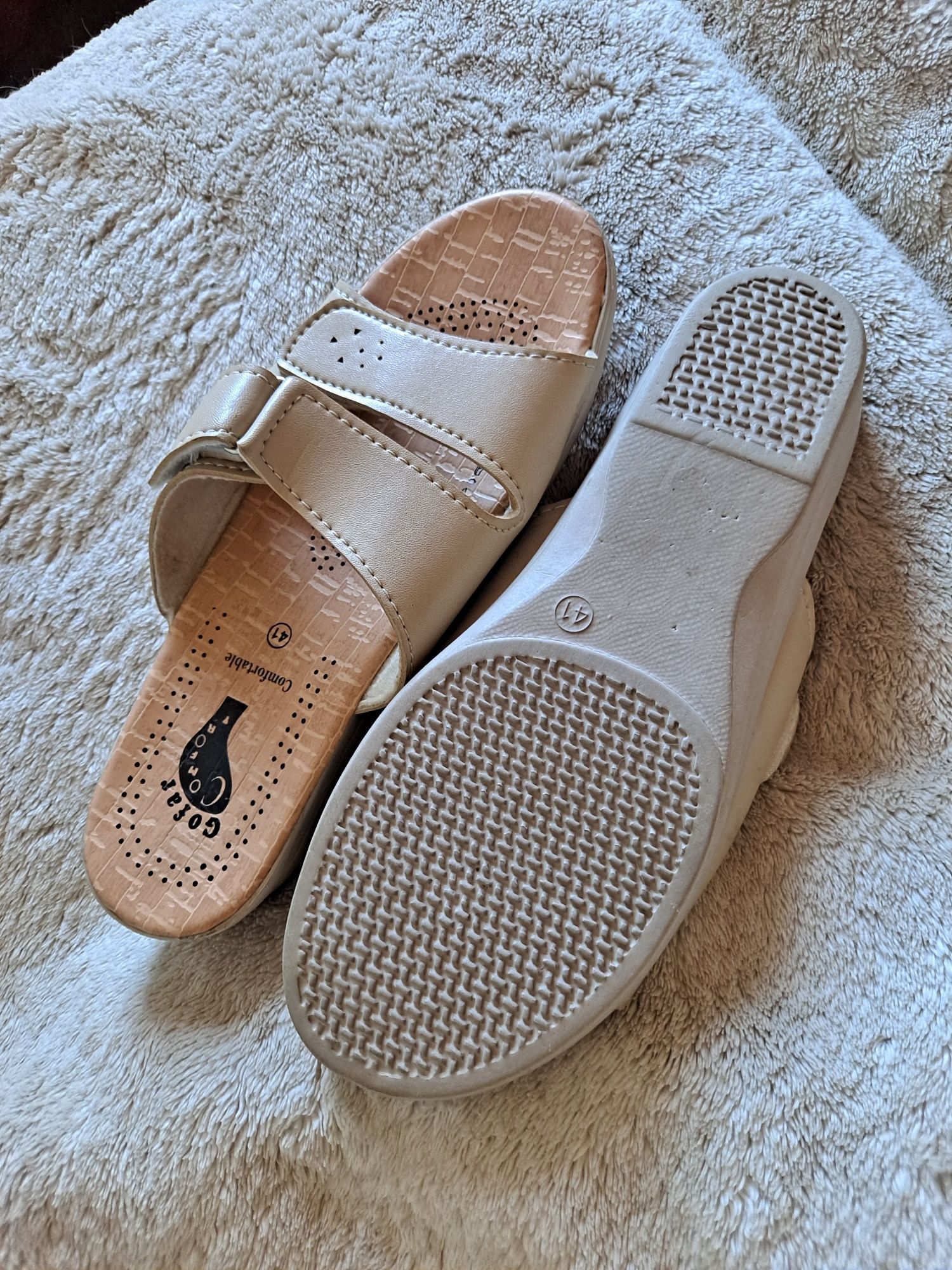 Wygodne klapki Gofar comfort 41