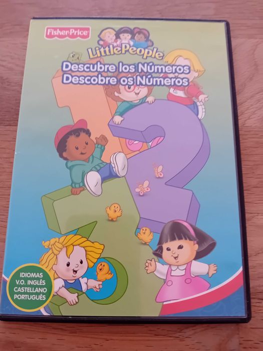 DVD Little People - Descobre os Números (Fisher Price)