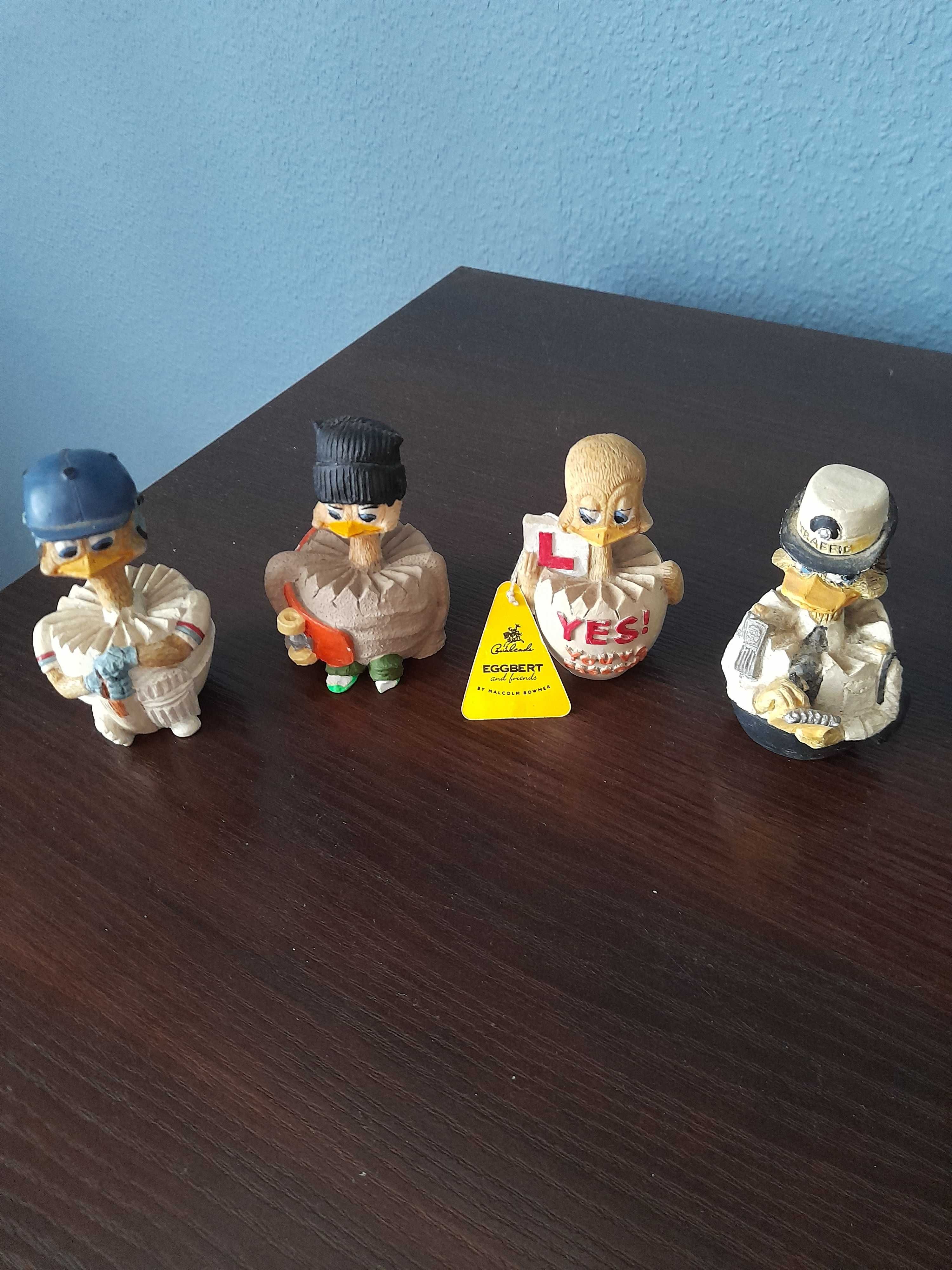 Vintage kolekcjonerskie figurki Eggbert Malcom Bowmer  połowa XX wieku