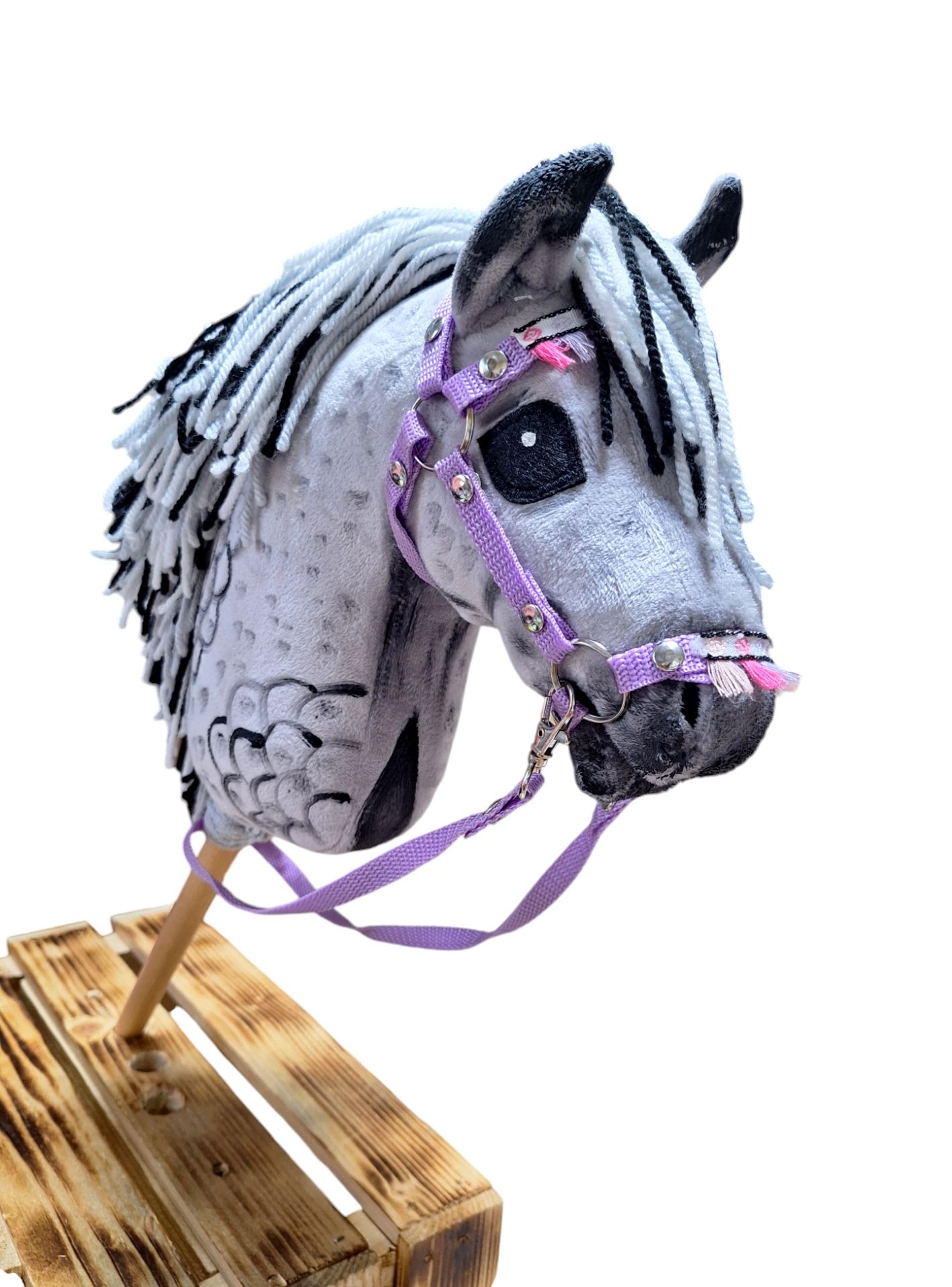 Hobby horse a4  ,jabłkowity,ogłowie ,wodze