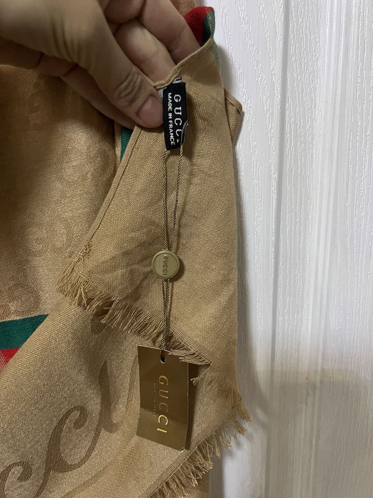 Палантин шарф шаль Gucci