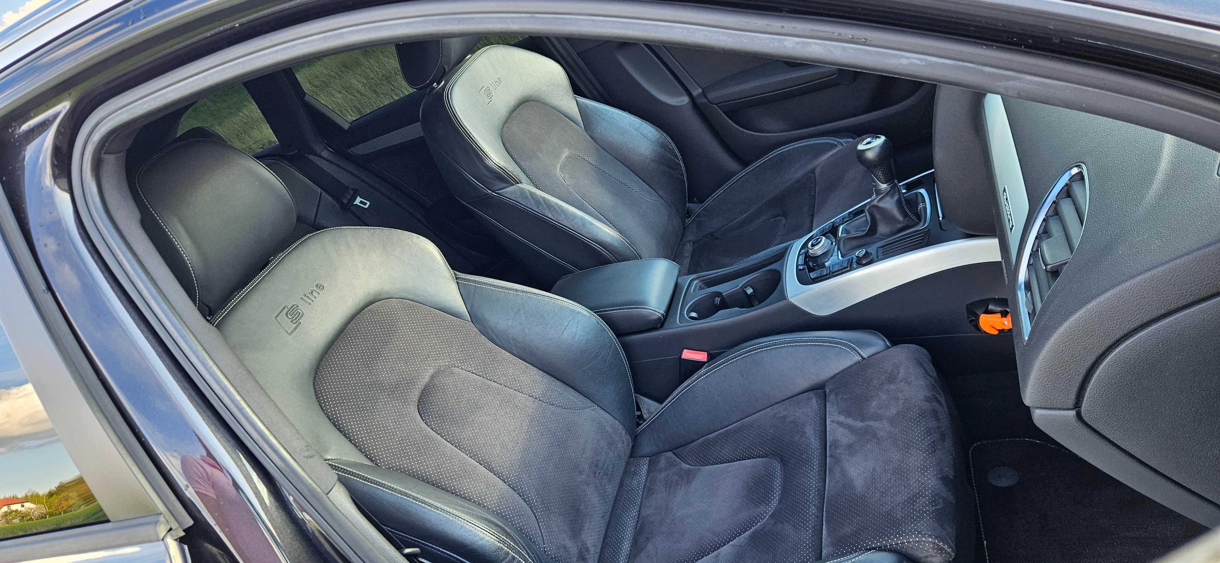 Audi A4 B8 Sline 3.2 FSI Quattro Manual 2011r Xenon PDC Pano Bang Hak