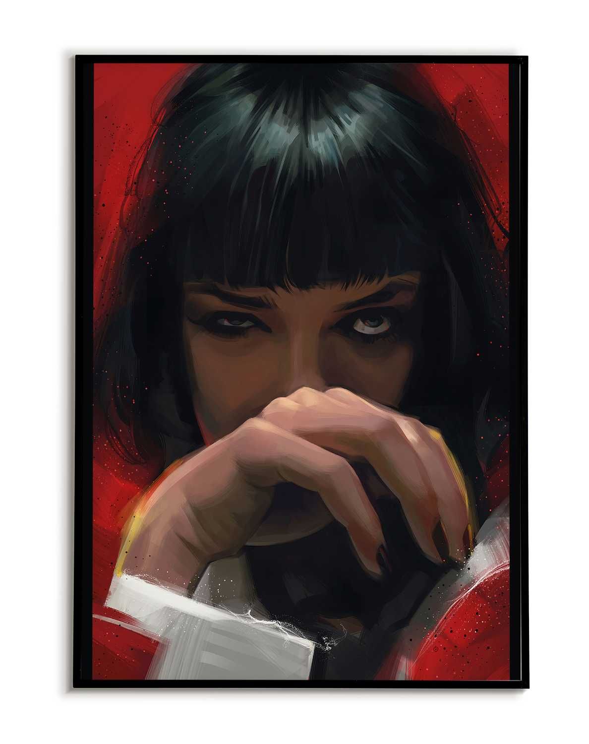 Plakat A3 Mia Wallace Pulp Fiction