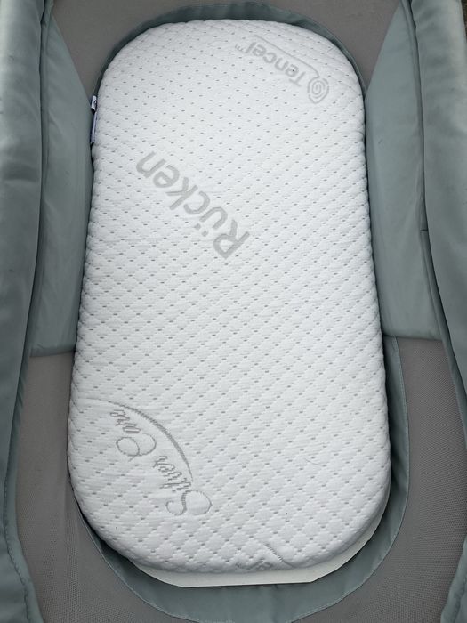 Lóżeczko Chicco Baby Hug turkusowe 4w1