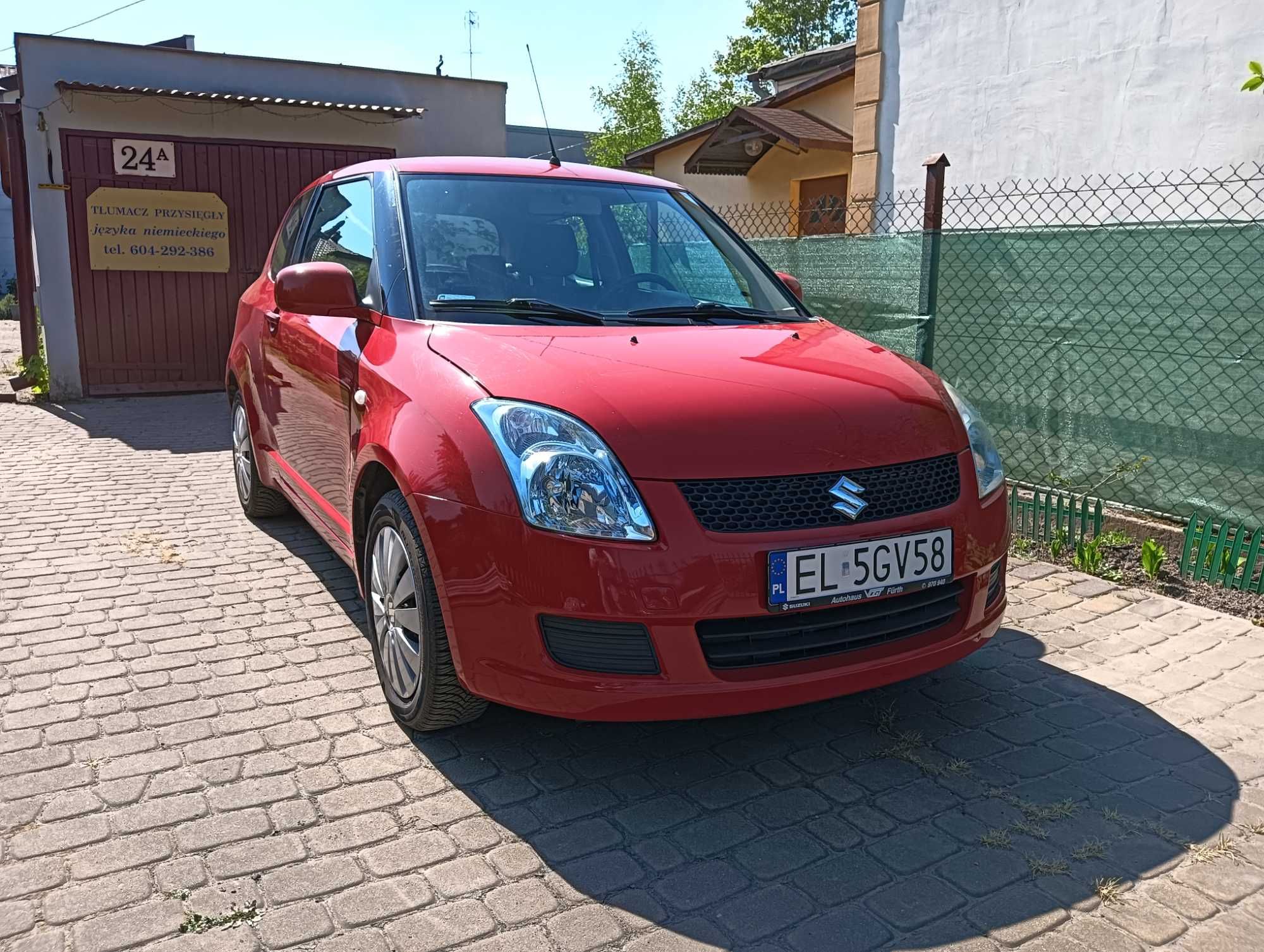 Suzuki Swift 2008r, 1.3 BENZYNA, 92KM, KLIMA