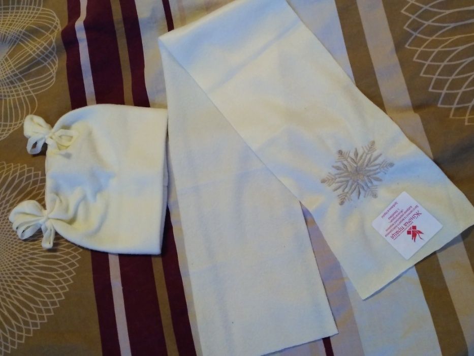 Набор шапка, шарф