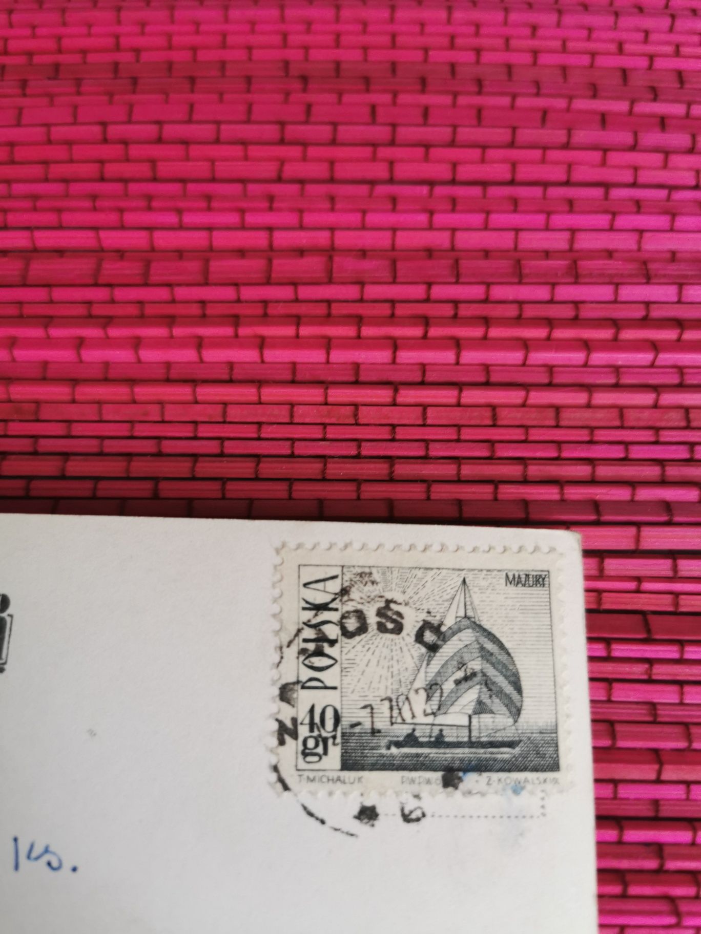 Pocztówka Klemensów lata 70