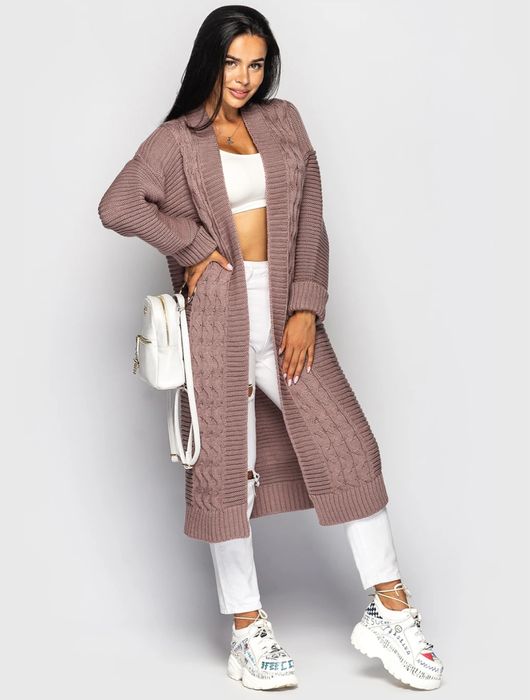 Кардиган теплий на осінь