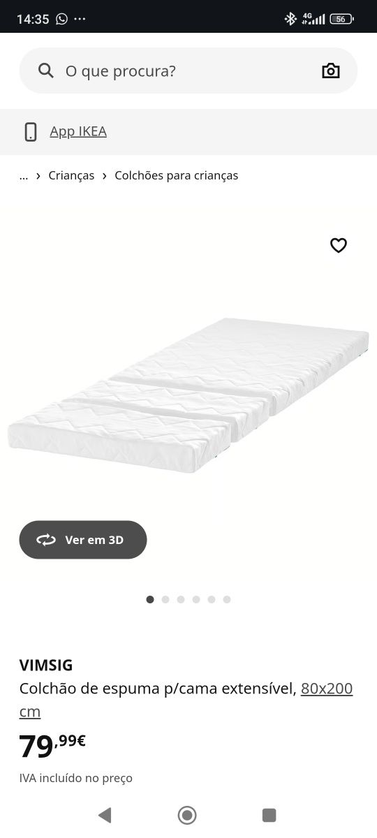 Cama extensível de solteiro