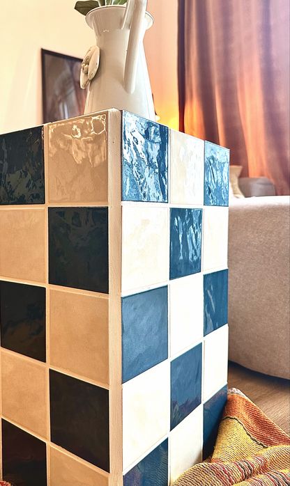 Stolik kawowy z płytek