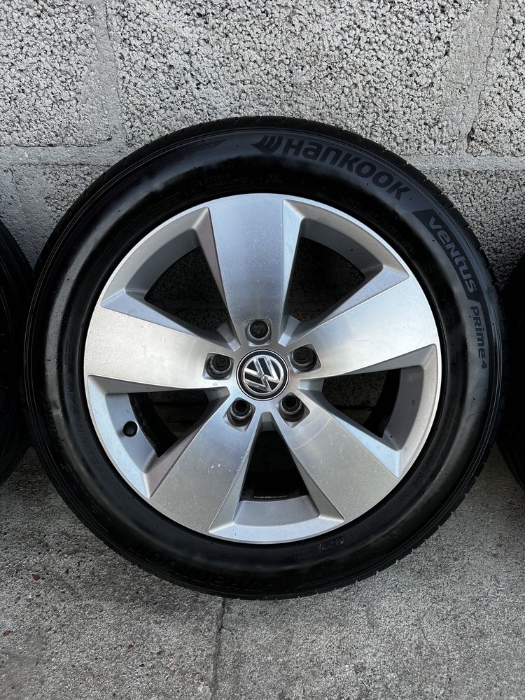 Oryginalne Alufelgi R16 5x112 VW Golf 6 7 8 Letnie 205/55/16 2022r.