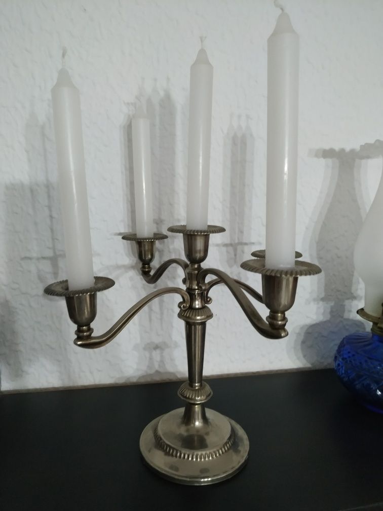 Candelabro de 5 velas em casquinha